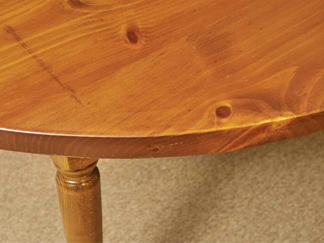 Pine Round Dining Table