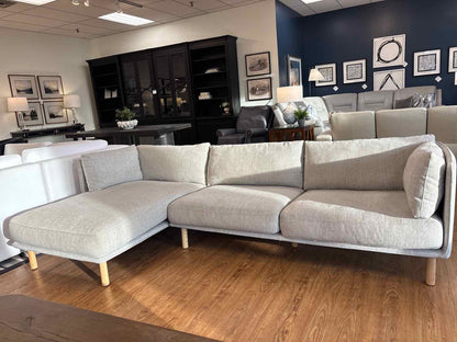 Crate & Barrel 2-Piece 'Wells' Sectional