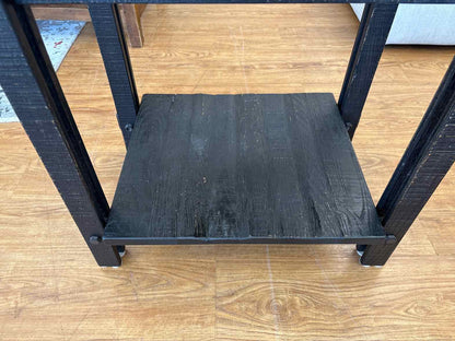 Arhaus Rustic Industrial  Side Table