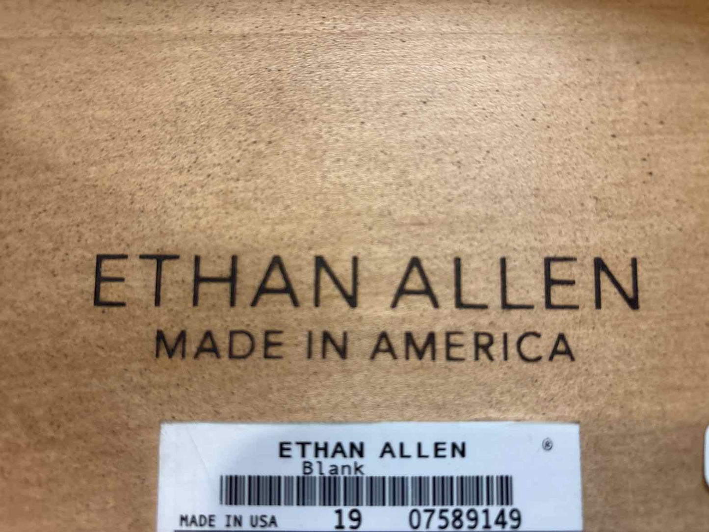 Ethan Allen 'Elton' Side Table on Casters