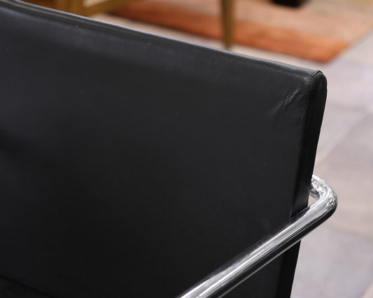 Pair of Knoll Brno Accent Chairs - Tubular