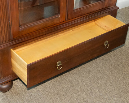 Ethan Allen 'British Classics' Cherry Display Cabinet