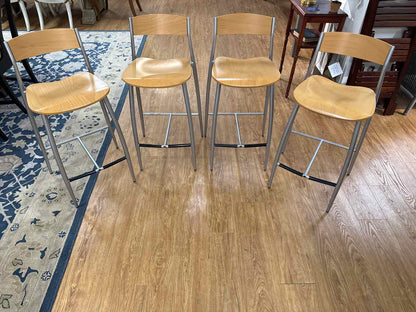 Pair Of 4 Altek 'Baba' Counter Stools