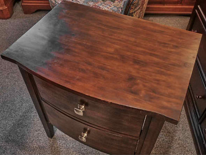 Trade Winds Pine Nightstand in Espresso Finish