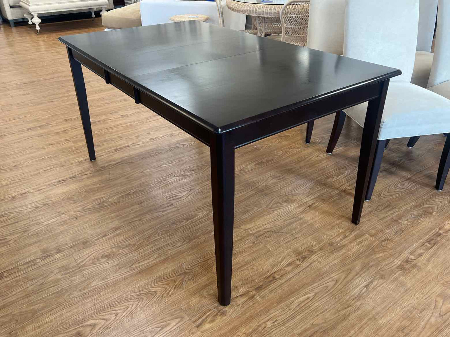 Pottery Barn Espresso Dining Table