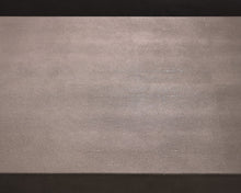 RH Graydon Plinth Cocktail Table in Grey Shagreen on Brushed Brass Base