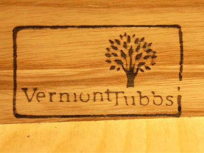 Vermont Tubbs Solid Ash Desk W/  Hutch Top