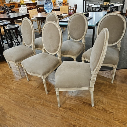 Edward Ferrell Set of 8 Louis XVI Dining Chairs