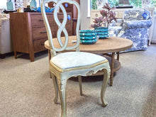 Pair of Rustic Cream Side Chairs