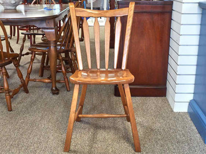 Maple Drop Leaf Table & Set of Four Slat Back Chairs
