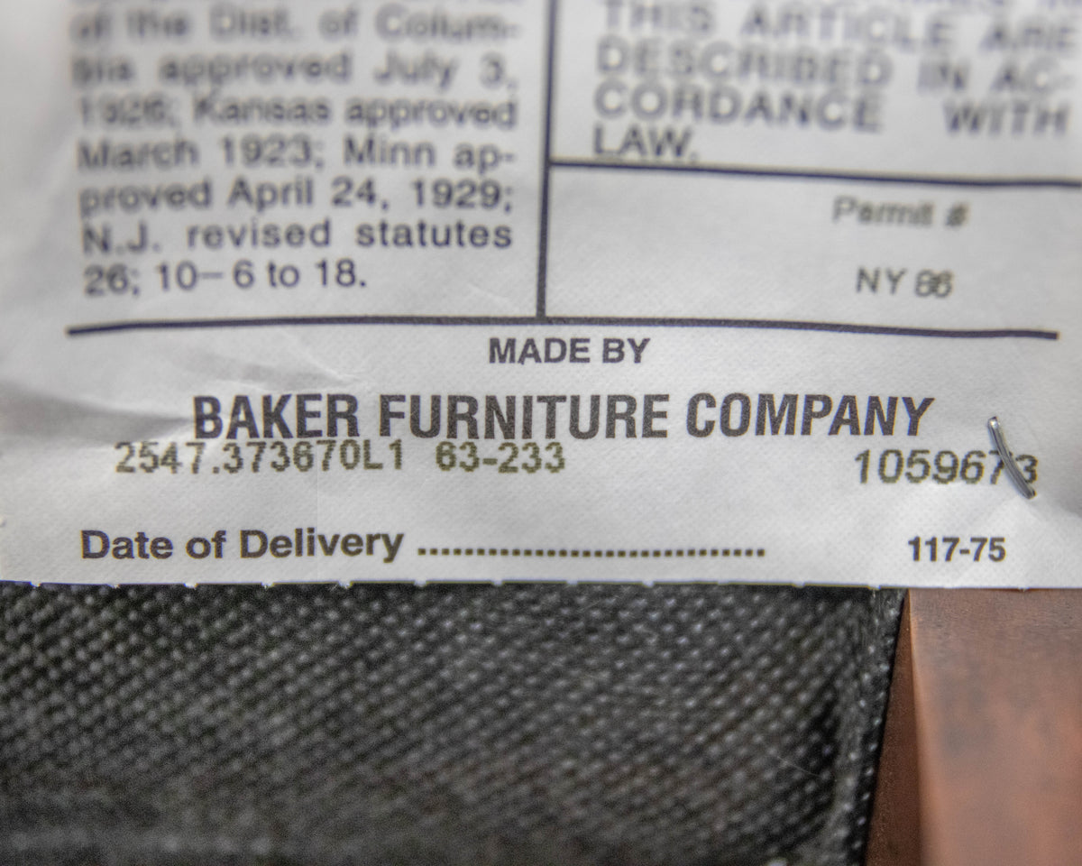 Set of 8 Baker Historic Charleston Mahogany Dining Chairs