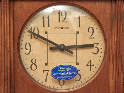 Howard Miller  Arts & Crafts Dark Stain Oak Clock