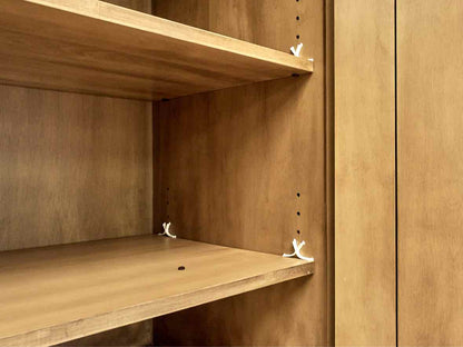 Gat Creek Amelia Armoire in Maple with Classic Barley Finish and Nickel Pulls