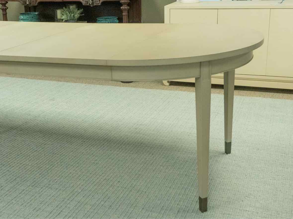 Jonathan Charles 'Synodic Swedish' Oval Dining Table