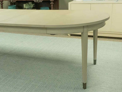 Jonathan Charles 'Synodic Swedish' Oval Dining Table