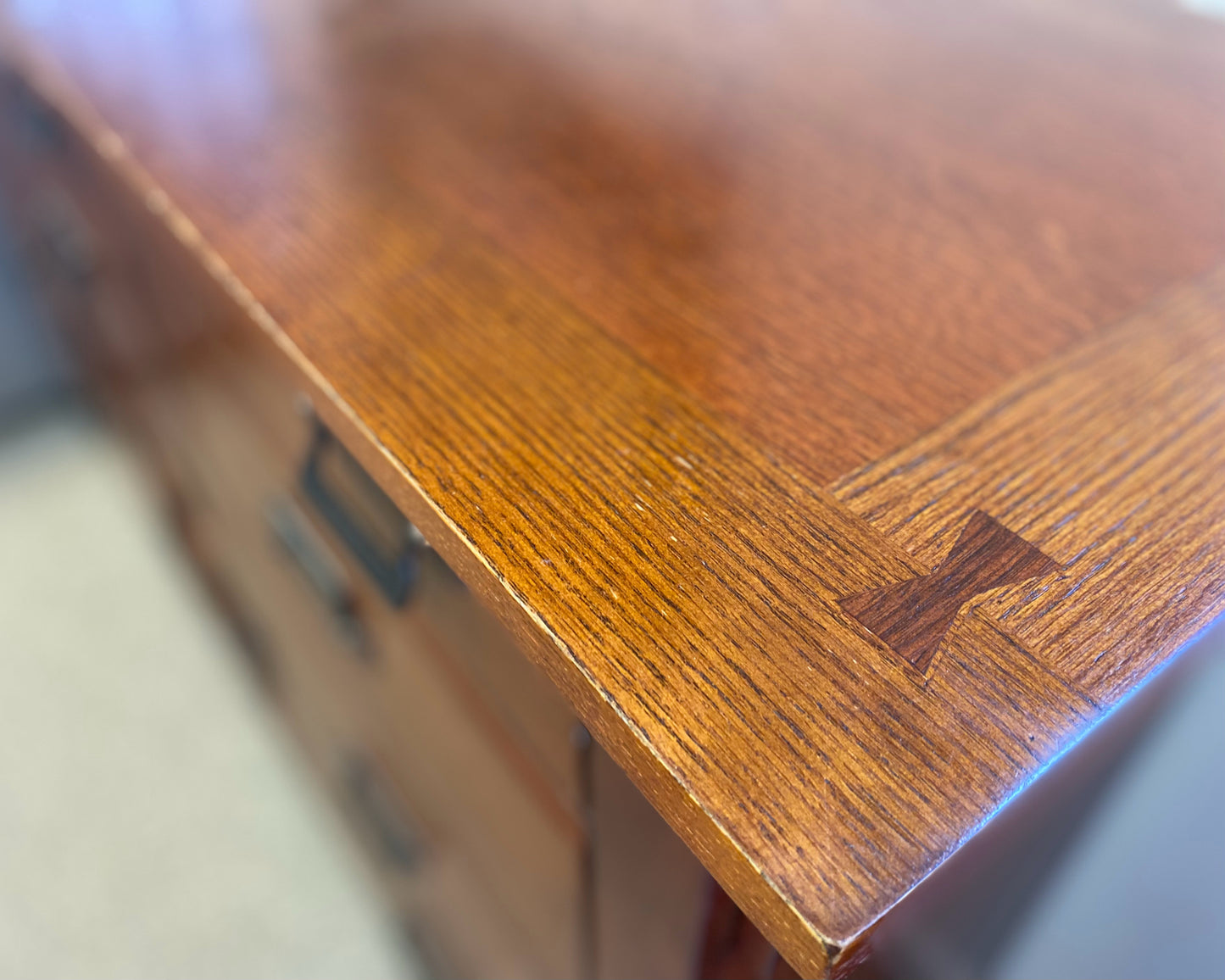 Broyhill Mission Style Cherry Dresser