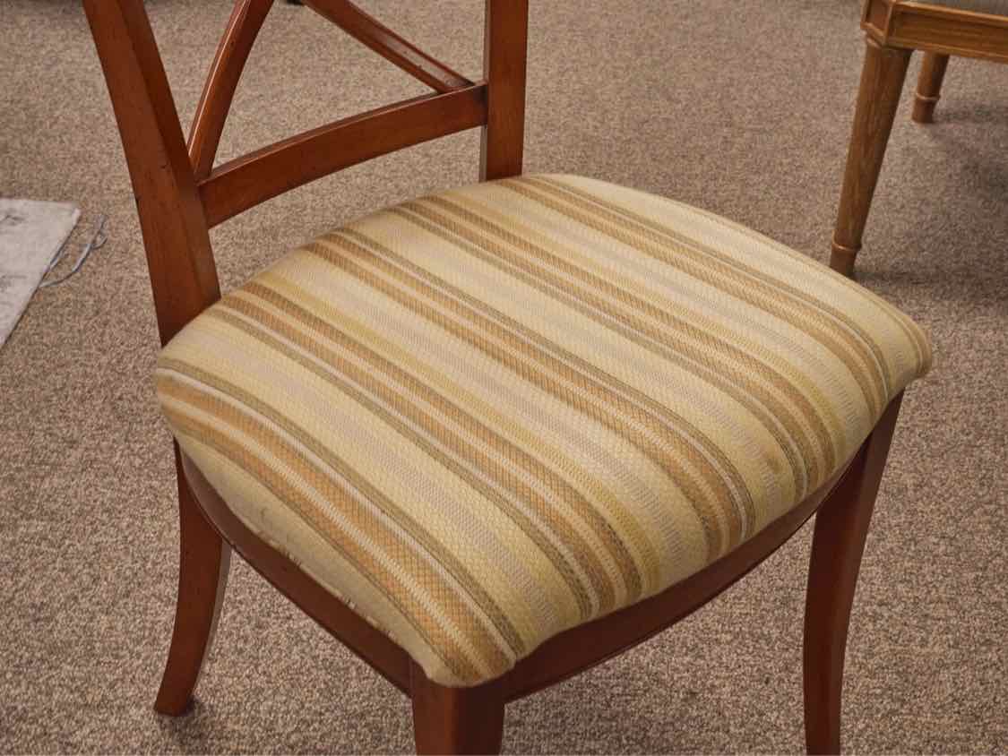 Roche Bobois Cherry Dining Table & Set of Six Chairs