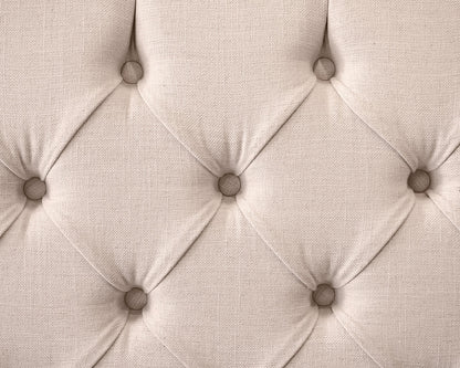 Mitchell Gold + Bob Williams White Upholstered King Bed