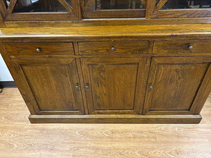 Crate & Barrel Sliding Door China Cabinet