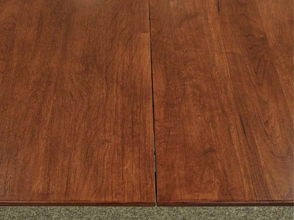 Kincaid Cherry Park Collection Dining Table W/ 2  Leaves & 6 Upholstered Chairs