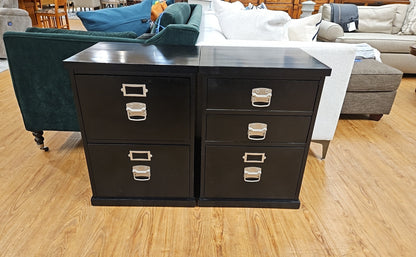 Pottery Barn Pair of File Cabinets