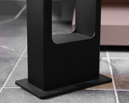 Alma Light NOTE Contemporary Black Floor Lamp