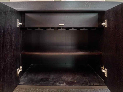 Crate & Barrel Ebony Finish Sideboard