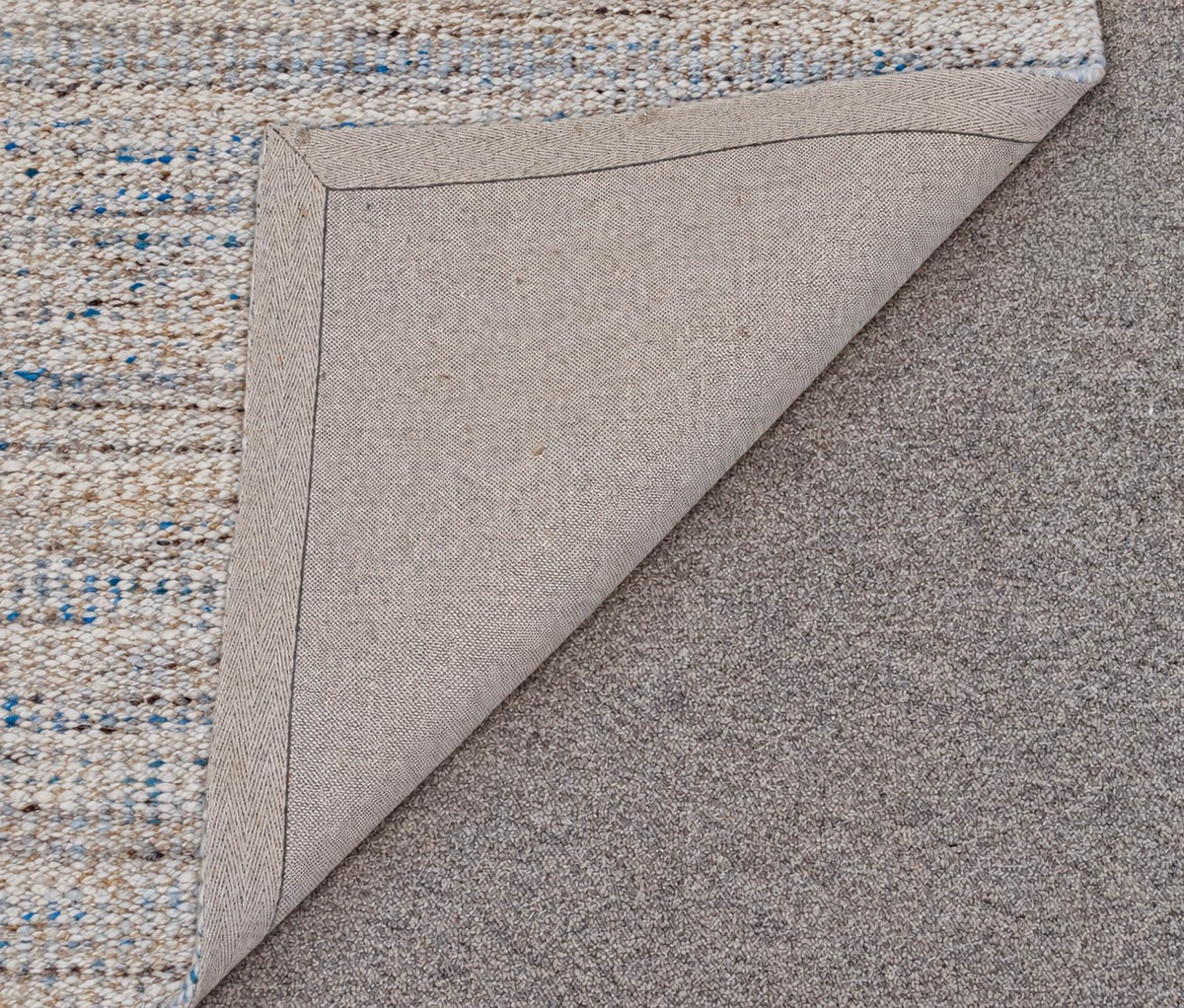 Jaipur Living 'Sitari' Ivory, Blue, and Grey Wool Rug