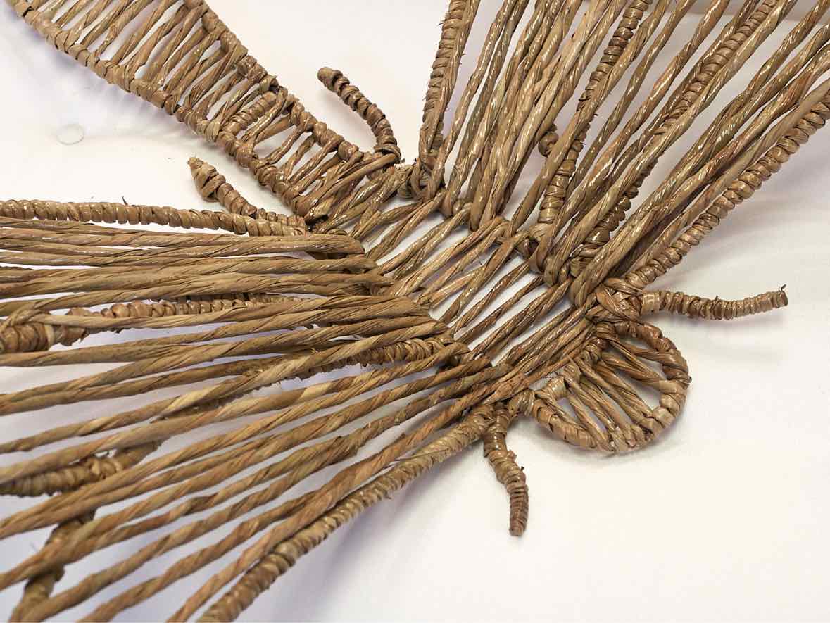 Seagrass Dragonfly Wall Decor