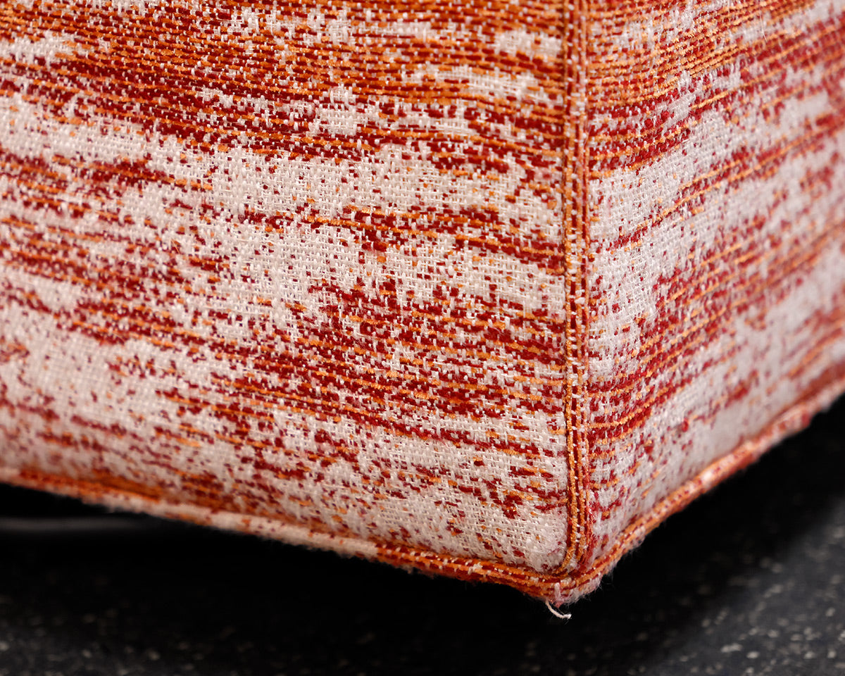 Custom Arhaus Swivel Chair and Ottoman