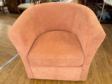 Pair of Four Hands 'Jett' Swivel Barrel Chairs