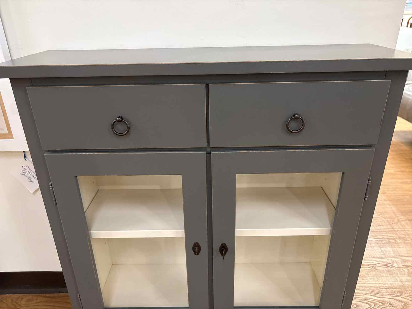Crate & Barrel 'Stretto Grey' Entryway Cabinet