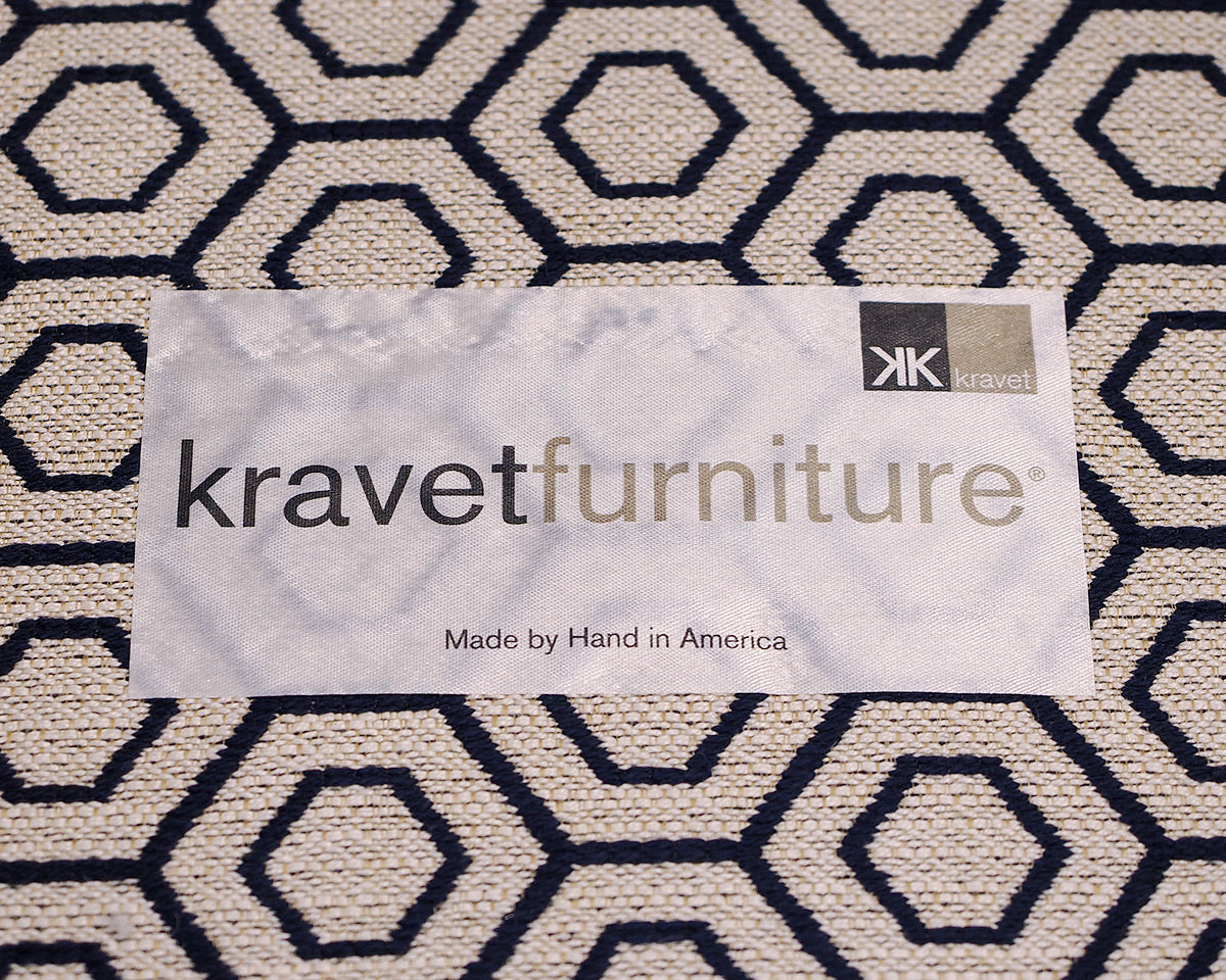 Pair of Kravet Upholstered Accent Chairs