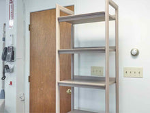 Crate & Barrel 'Tate' Bookcase W/ File Cabinet in 'Stone'