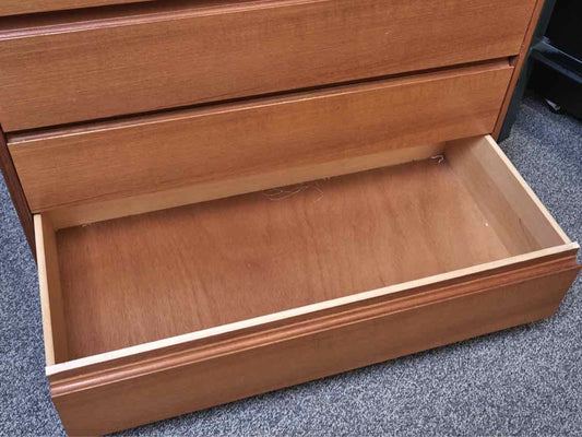 Mid-Century Modern Style Teak 6-Drawer Chest