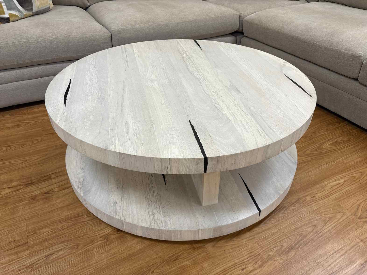Contemporary Round Cocktail Table