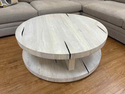 Contemporary Round Cocktail Table