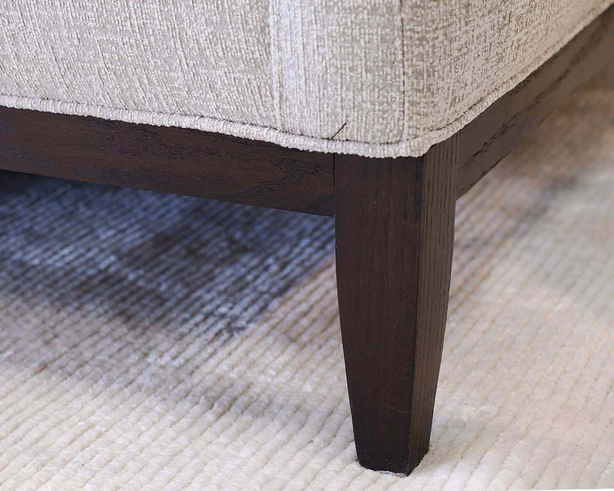 Lee Industries Custom Gray Tufted Two-Piece Sectional