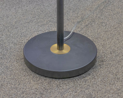 West Elm Black & Gold Accent Floor Lamp