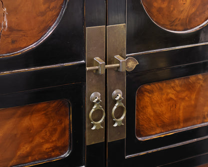 Two-Piece Asian Inspired Cabinet