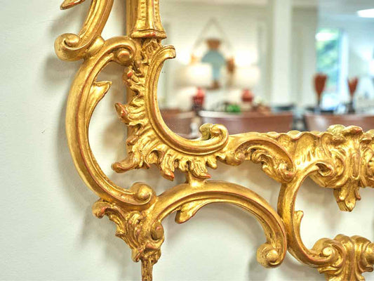 Carvers Guild Pagoda Chippendale Gold Mirror