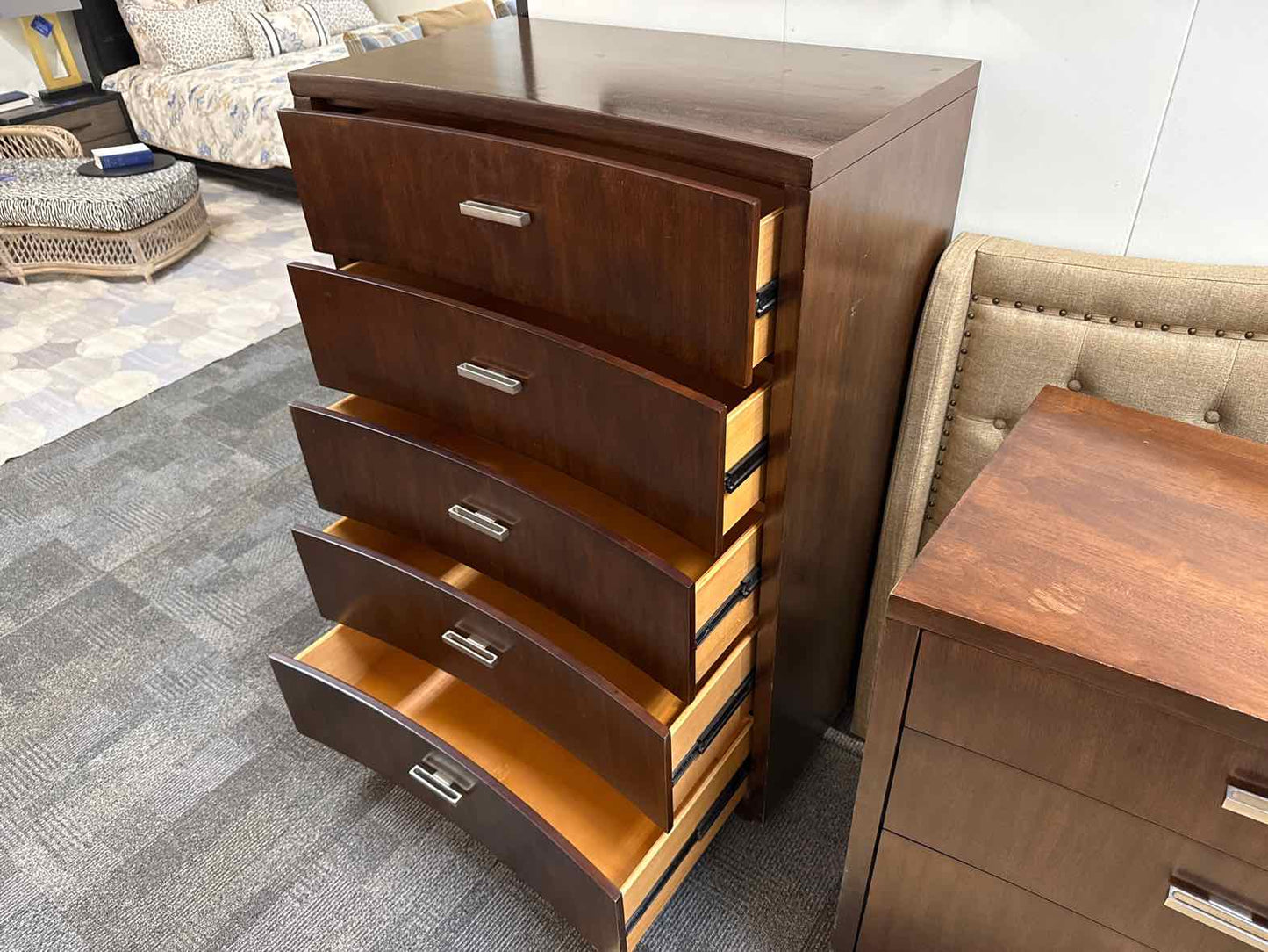 Simply Modern Espresso 5-Drawer Chest