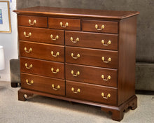Solid Cherry Mule Dresser in Dark Finish