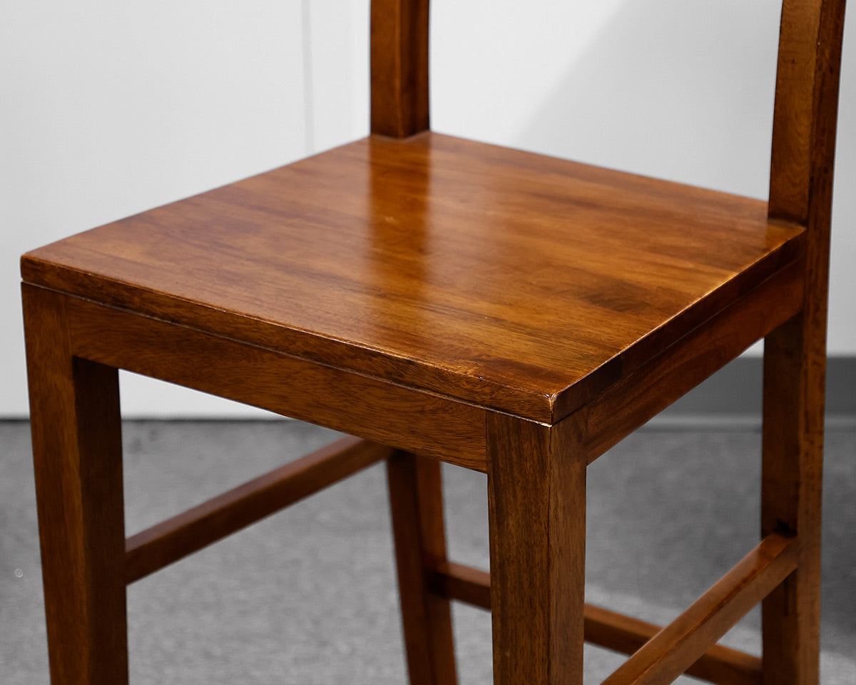 Set of 3 Crate & Barrel Basque Counter Stools