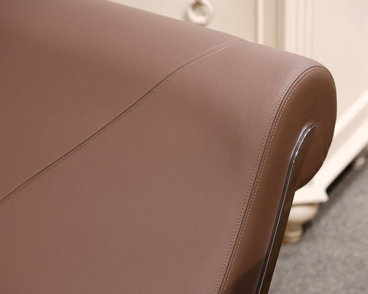 Cattelan Italia Mocha Leather Chaises