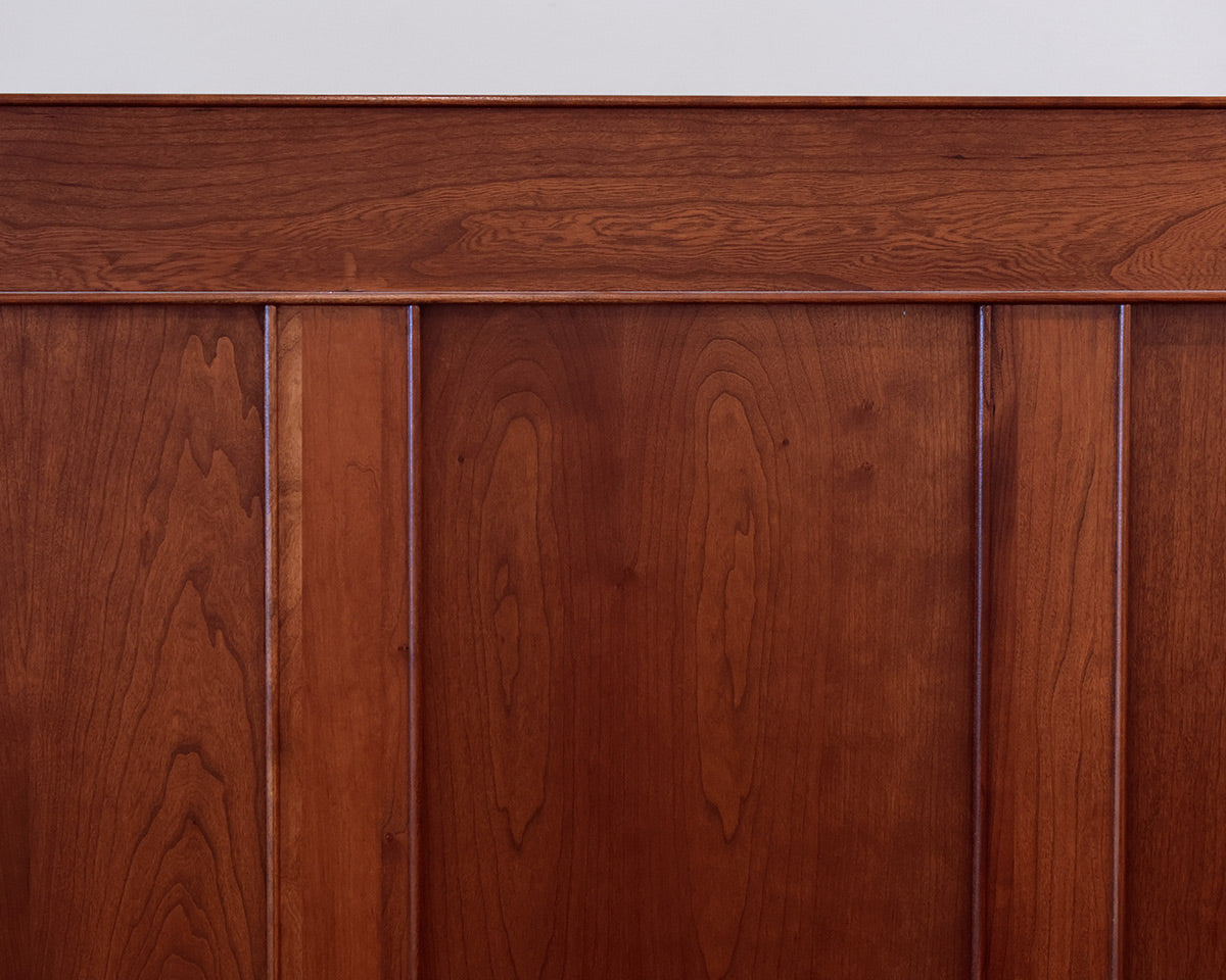 Cherry Panel Queen Bed