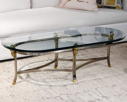 Accent Table w/ Lion Heads