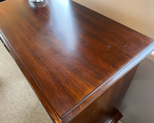 Mahogany Chest-on-Chest with Brass Pulls