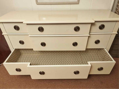 Milling Road Made In Italy Cream Finish 3 Drawer  Dresser