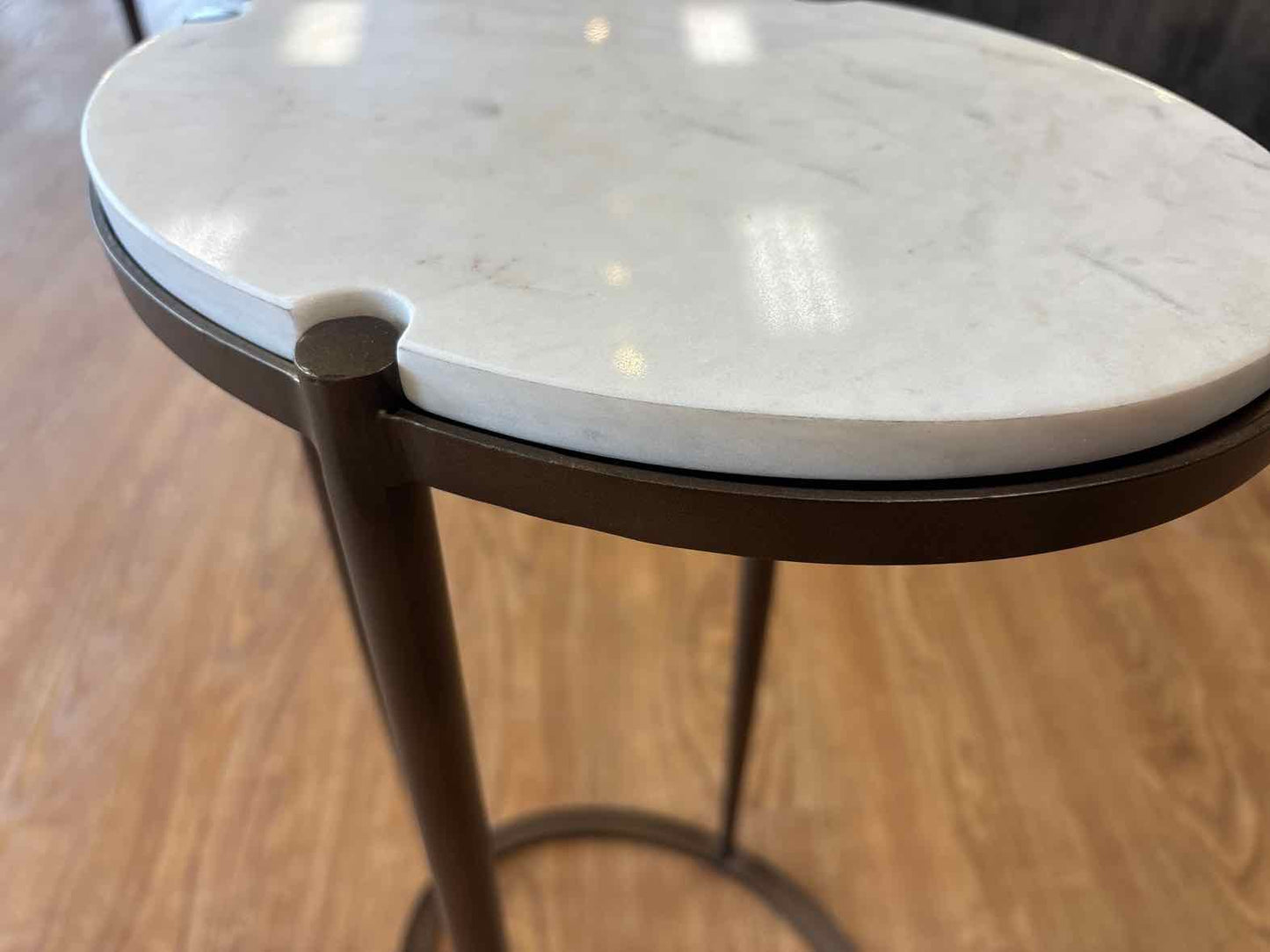'Mercier' Marble Top Accent Table